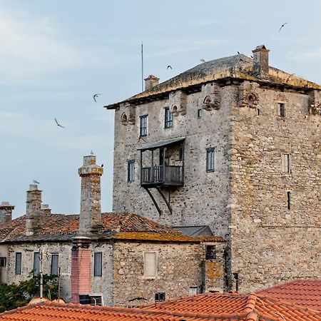 Athos Guest House Pansion Ouranoupoli Eksteriør bilde